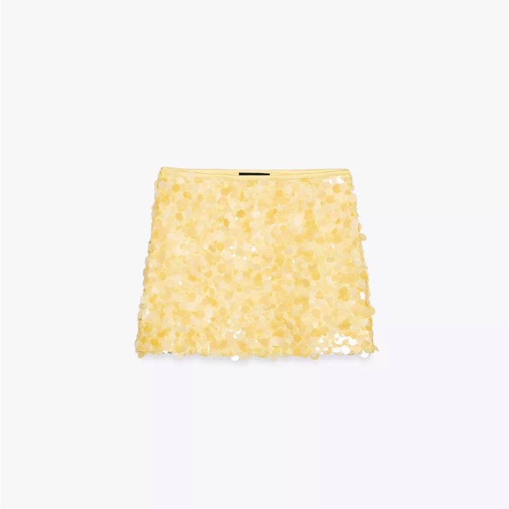Sequin Mini Skirt